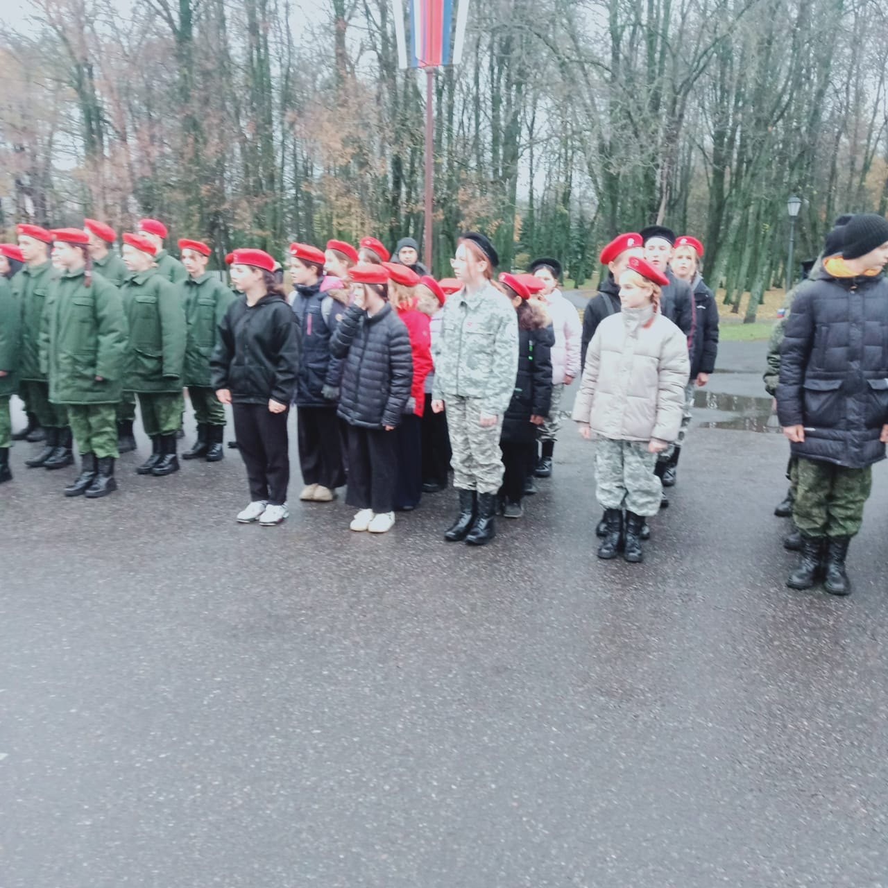 Мероприятие посвященное Дню проведения военного парада на Красной площади в городе Москве в 1941 году..